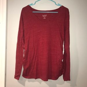 Maternity long sleeve shirt